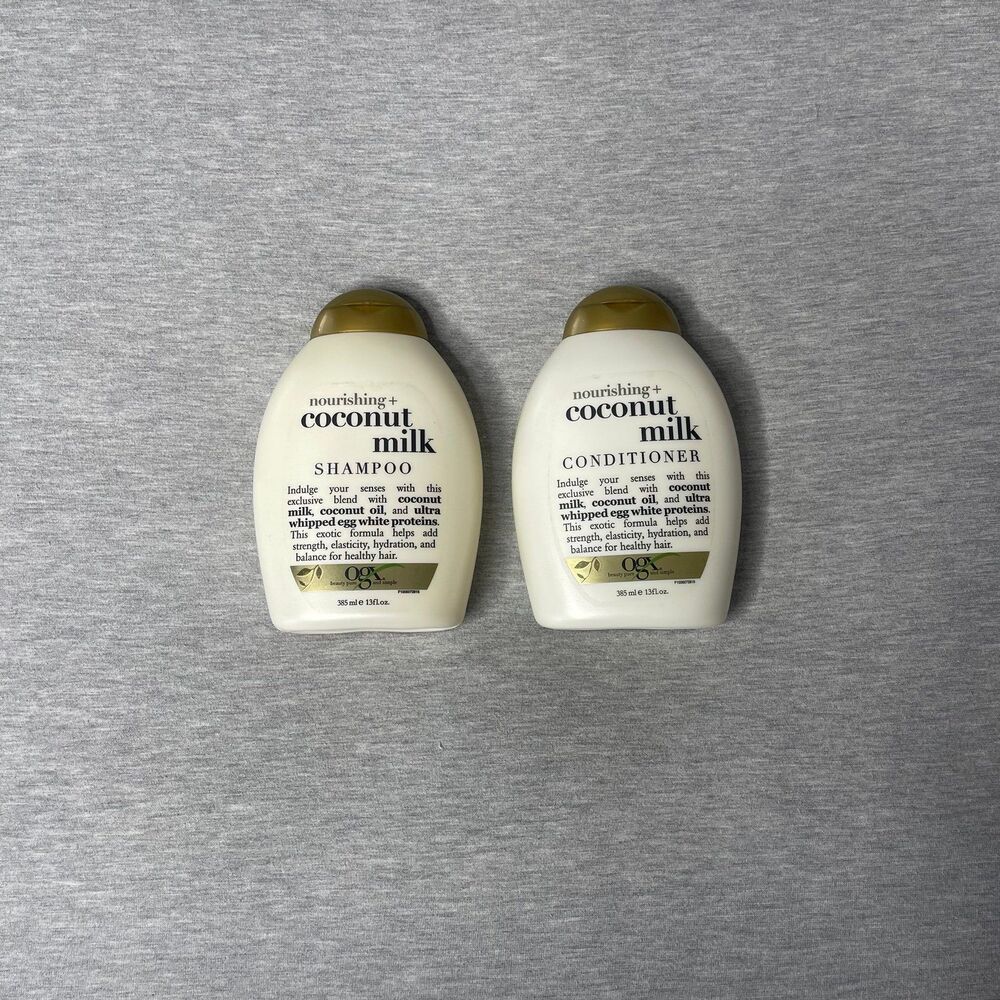 OGX Nourishing Coconut Milk Shampoo & Conditioner 2 PCS. Set